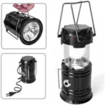 Rechargeable Solar and Charging LED Lantern Torch Light (Color:Assorte)