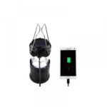 Rechargeable Solar and Charging LED Lantern Torch Light (Color:Assorte)