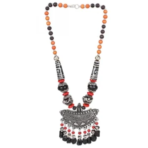 Multi Color Beads Necklace (Color: Multi Color)
