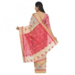 Women's Cotton Silk Saree With Blouse (Light Yellow, 5-6 Mtrs)