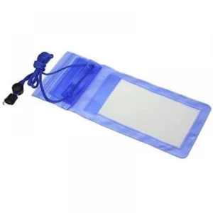 Generic Pack Of_3 Waterproof Bag Pouch For Phones Touch Sensitive Transparent Cover (Color: Assorted)