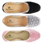 Pack Of_3 Women's Fashion Synthetic Sandals (Color:Multi Color, Material:Synthetic)