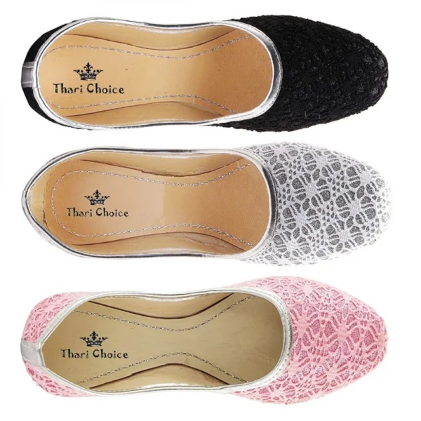 Pack Of_3 Women's Fashion Synthetic Sandals (Color:Multi Color, Material:Synthetic)