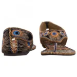 Women's Fashion Synthetic Sandals (Color:Multi Color, Material:Synthetic)