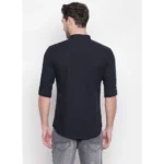 Men's Cotton Casual Shirt (Material: Cotton, (Color:Navy Blue)