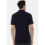 Men's Cotton Slim Fit Casual Shirt (Material: Cotton, (Color:Navy blue)