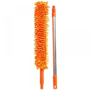 Generic Microfiber Duster for Cleaning Brush with Extendable Rod Dust Cleaner for Fan (Color: Assorted)
