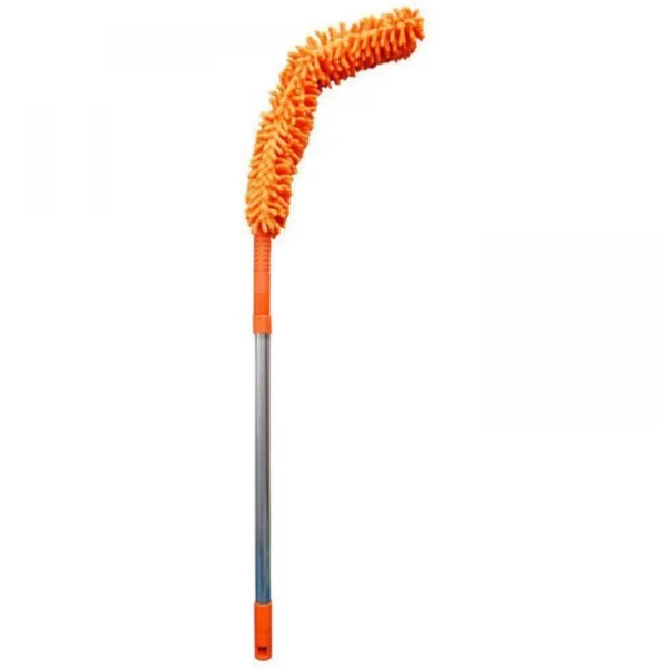 Generic Microfiber Duster for Cleaning Brush with Extendable Rod Dust Cleaner for Fan (Color: Assorted)