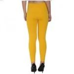 Women's Cotton Leggings (Color:yellow)