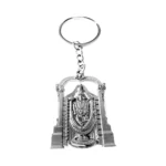 Generic Lord Venkateshwara Copper metal and Silver key Chain (Color: Assorted)
