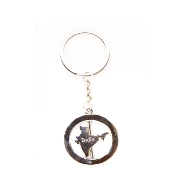 Generic India Model Metal Keychain (Color: Assorted)