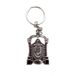 Generic Lord Venkateshwara Copper metal and Silver key Chain (Color: Assorted)