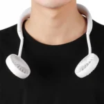 Generic Portable Fan Neck Fan Hands Free Personal Fan (Color: Assorted)