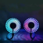 Generic Portable Fan Neck Fan Hands Free Personal Fan (Color: Assorted)