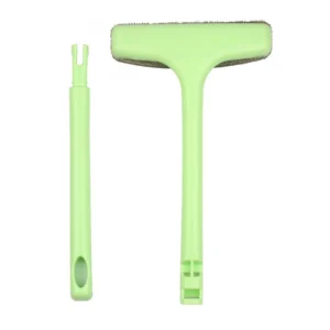 Generic Pack Of_2_2 In 1 Window Cleaner Brush Mesh Screen Cleaner Glass Cleaning Brush Window Floor Washing Brush Removable And Extendable Handle (Color:Assorted)