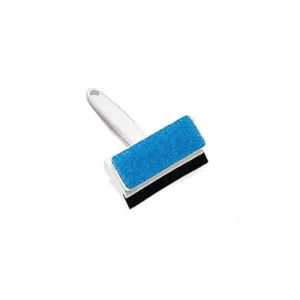 Generic Pack Of_2 Glass Cleaning Tools 2 In 1 Wiper Brush Mirror Grout Tile Cleaner Washing Pot Double-Sided Wipe Bathroom Window Scraper For Home Car (Color:Assorted)