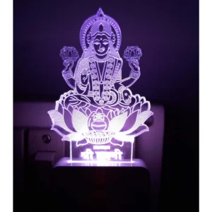 Shree Maha Lakshmi AC Adapter Night Lamp