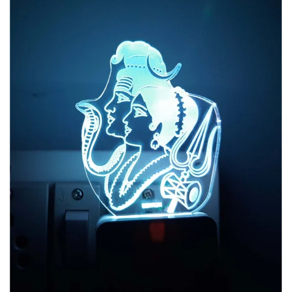 Generic Shivan Parvathi AC Adapter Night Lamp