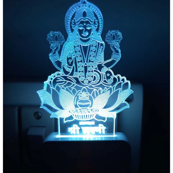 Shree Maha Lakshmi AC Adapter Night Lamp