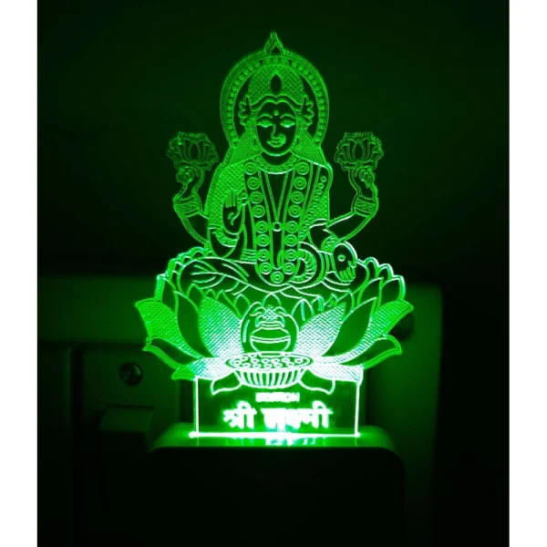 Shree Maha Lakshmi AC Adapter Night Lamp