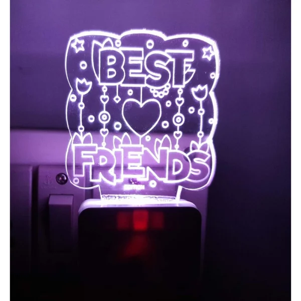 Best Friend AC Adapter Night Lamp