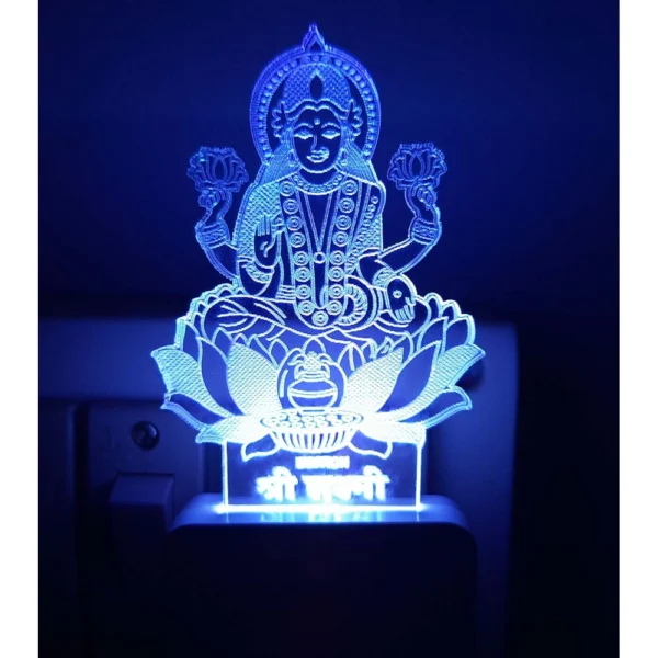 Shree Maha Lakshmi AC Adapter Night Lamp