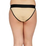 Women's Pack Of 2 Cotton Spandex Tanga Briefs Panty (Nude)
