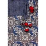 Women's Cotton Printed Angrakha Kurti (Multicolor, Cotton)