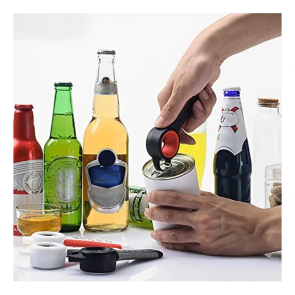 Generic Wine Beer Soda 5 In 1 Jar Cans Bottles Opener (Assorted)