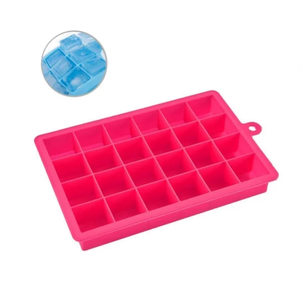 Generic Pack Of_2_24 ice cube hot silicone freeze mold (Assorted)