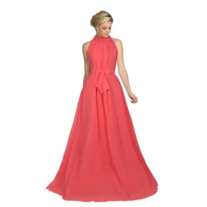 Women's Georgette Western Wear Flare Long Gown (Gajari)