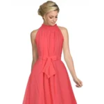 Women's Georgette Western Wear Flare Long Gown (Gajari)