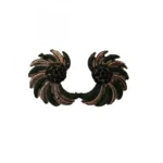 Women's Alloy Gold Plated Stud (Green)