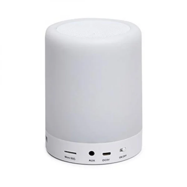 Generic Rechargeable Touch Lamp Portable Bluetooth Speaker with Smart Colour Changing (Assorted)