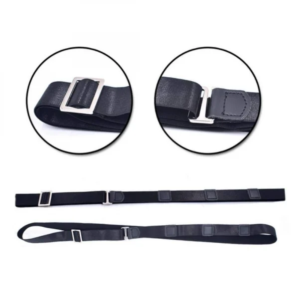 Generic Tucker Shirt Stay Belt | Elastic Stretchable And Adjustable Free Size (Assorted)