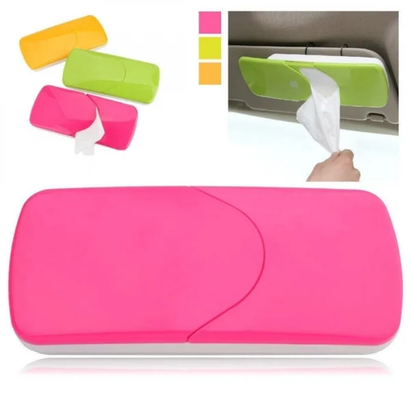 Generic Car Sun Visor Tissue Box Paper Dispenser Napkin Holder Tissue Holder (Assorted)