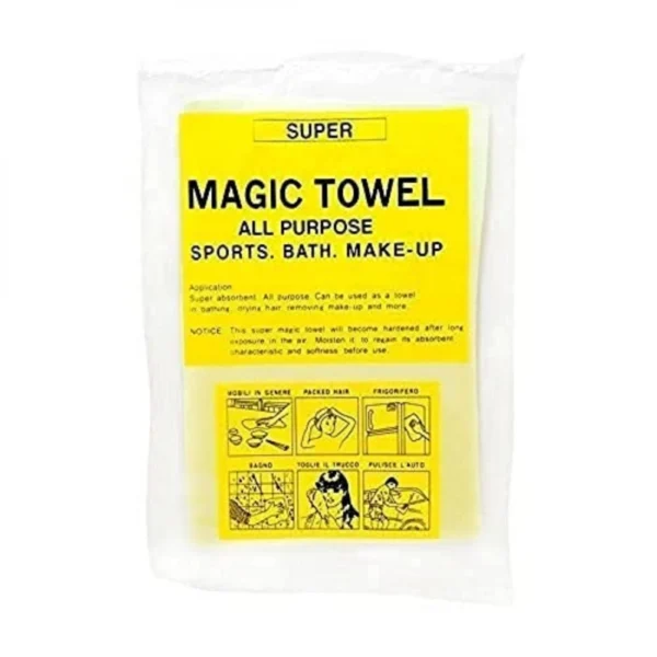 Generic Pack Of_2 Magic Towel Reusable Absorbent Water
