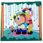 Generic Pack Of_8 Doreman With Nobita Small Size Handkerchiefs (Color: Assorted)