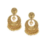 Women's Rose Gold Plated Alloy Earrings (Gold)