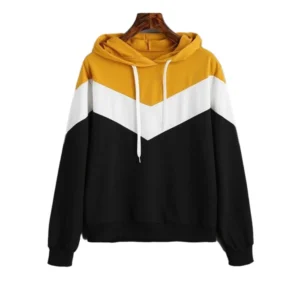 Men's Casual Solid Fleece Hooded Neck T-shirt (Multicolor)