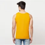 Men's Casual Colorblock Cotton Blend Round Neck Cut Sleeve T-shirt (Multicolor)