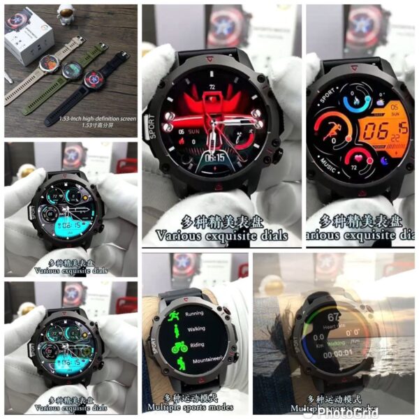 TF-10 G-Shock Double Logo Waterproof Watch