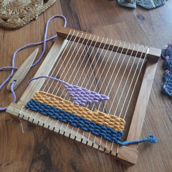 Laptop Handloom Weaving DIY Kit