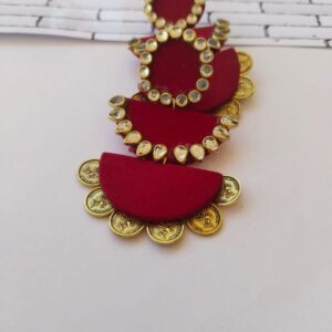 red layered jhumka (2) (1)