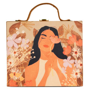 Vistu Woman Flower Aura Clutch
