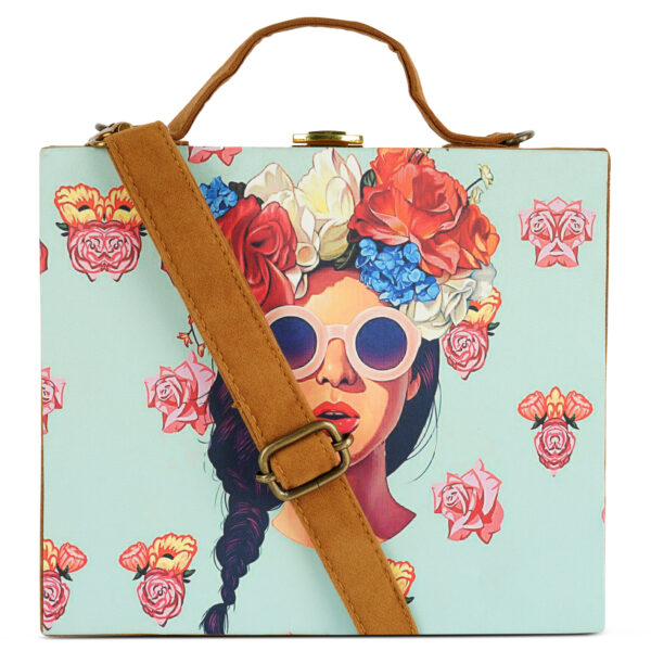 Vistu Woman Goan Sun Tan clutch