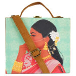 Vistu Woman Indian Bride Clutch