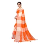 Women's Cotton Saree (Multi, 5-6 Mtrs)
