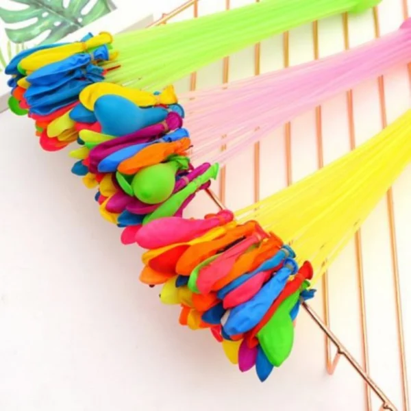 Pack Of 2_111 Pieces Set Holi Magic Water Balloons for Kids (Color: Assorted)