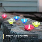 Pack Of 3_(12 Pieces Set)_Multi Shape Plastic Candle Cup (Color: Assorted)